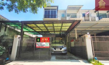 ขายทาวน์เฮาส์ - บ้านใหม่ พระราม9-วงแหวน ทำเลกรุงเทพกรีฑา49 คู่ขนานมอเตอร์เวย์ ทาวน์โฮมหลังริมพื้นที่กว้าง