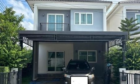 ให้เช่าบ้าน - ให้เช่าบ้านแฝด ชวนชื่น พาร์ค อ่อนนุช วงแหวน ติดถนนกาญจนาภิเษก เดินทางสะดวก ใกล้ทางด่วน มอเตอร์เวย์ และ ARL บ้านทับช้าง
