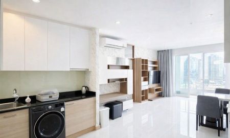 ให้เช่าคอนโด - MRTเพชรบุรี 670ม. Penthouse มักกะสัน คอนโดหรู เซอร์เคิล 75 ตร.ม. ให้เช่า 2นอน ห้องหัวมุม ชั้น 25 รพ.บำรุงราษฎร์ 600 ม.