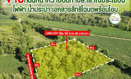 ขายที่ดิน - ที่ดิน สำหรับสร้างบ้านหรือการเกษตร ชานเมืองอุตรดิตถ์ โฉนดพร้อมโอน ราคาพิเศษ
