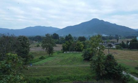 ขายที่ดิน - ที่ดินผืนสวยโอบล้อมด้วยภูเขาใกล้แม่กำปองวิวสวยอากาศดี