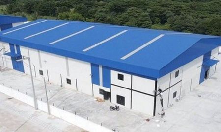 ให้เช่าโรงงาน / โกดัง - โกดังสร้างใหม่ บนที่ดิน 4 ไร่ ขนาด 2,000 ตรม.ไฟฟ้า 315 kva หนองบอนแดง บ้านบึง ชลบุรี