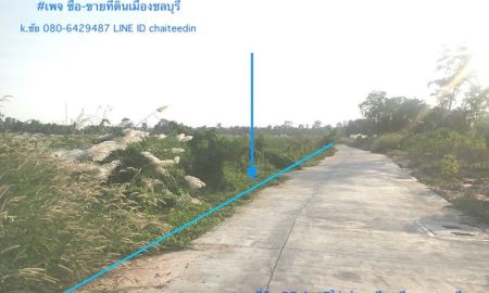 ขายที่ดิน - ขายที่ดินศรีราชา 37-1-47ไร่ ติดถนน 215เมตร ลึก 330เมตร ตำบลบึง ศรีราชา