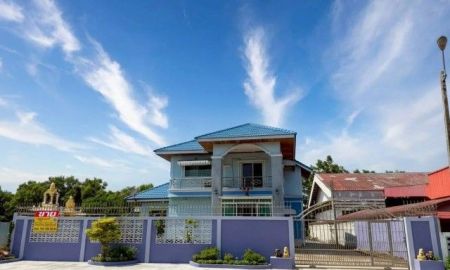 ขายบ้าน - ขายบ้านเดี่ยว 2 ชั้น พร้อมที่ดิน 188 ตร.วา. ใกล้โค้งยายขาว บางหญ้าแพรก สมุทรสาคร