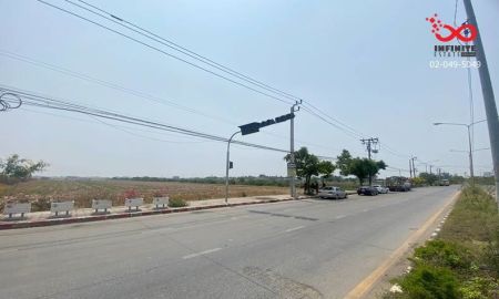 ขายที่ดิน - ขายที่ดินแปลงใหญ่ 43 ไร่ 15.5 ตร.ว. ติดถนนไมตรีจิต หนองจอก ทำเลดี