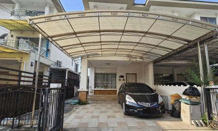 ขายทาวน์เฮาส์ - ขายทาวน์เฮ้าส์มือสองนนทบุรี 3 ชั้น หมู่บ้านศุภาลัยวิลล์ รัตนาธิเบศร์ 18 (Supalai Ville Rattanathibet 18) หลังมุม เนื้อที่ 31 ตร.ว.