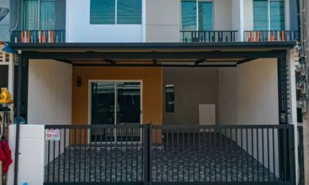 ขายทาวน์เฮาส์ - ทาวน์เฮ้าส์ 3 ห้องนอน มีนบุรี เลียบวารี ราคาผ่อนไหว พร้อมอยู่
