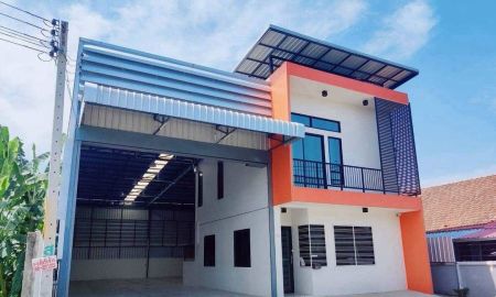 ให้เช่าโรงงาน / โกดัง - ให้เช่าอาคารสำนักงานพร้อมโกดัง ลำลูกกา คลอง 4 Office + Warehouse พื้นที่ใช้สอย 415 ตร.ม.