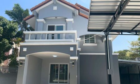 ขายบ้าน - ขายบ้านเดี่ยวมือสอง หมู่บ้าน บ้านสวยริมธาร 1 (Ban Suan Rim Than 1) หลังมุม เนื้อที่ 92 ตร.ว. ใกล้ม.กรุงเทพธนบุรี และรพ.ราชพิพัฒน์