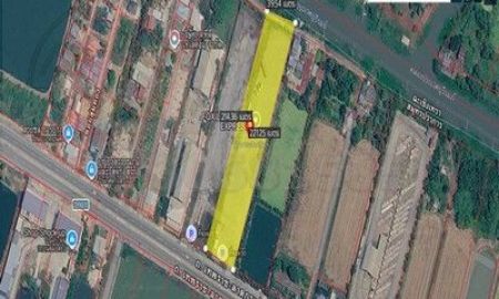 ขายที่ดิน - ขายที่ดินติดถนนลาดกระบัง-เทพราช เนื้อที่ 5-0-38 ไร่ ขายเหมา 50 ล้าน ตรงข้ามศูนย์ฝึกอบรมคิงพาวเวอร์ ต.เปร็ง อ.บางบ่อ จ.สมุทรปราการ