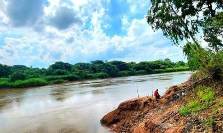 ขายที่ดิน - ขายที่ดินติดแม่น้ำชี 3 ไร่ อำเภอเมืองมหาสารคาม ทำเลดี ติดถนนหลัก ไปกาฬสินธุ์ เหมาะค้าขาย ร้านอาหาร คาเฟ่่ริมน้ำรีสอร์ท
