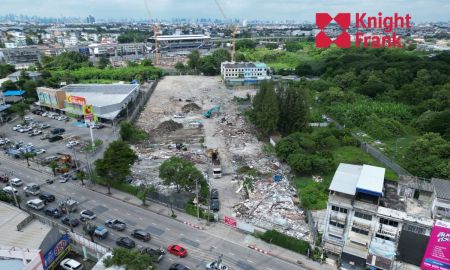 ขายที่ดิน - ขายและให้เช่าที่ดิน 9-3-3.0 ไร่ ติดถนนคู้บอน ใกล้ MRT สถานีคู้บอน