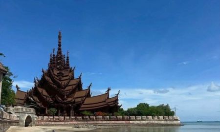 ขายที่ดิน - ขายที่ดินแปลงสวยติดปราสาทสัจธรรม เนื้อที่ 4-3-50 ไร่ ราคา 487,500,000 บาท
