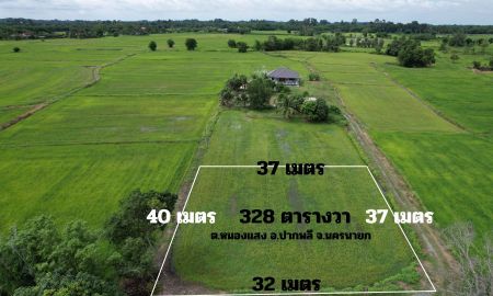 ขายที่ดิน - ขายที่ดิน 328 ตร.ว. อ.ปากพลี โฉนดครุฑแดง บรรยากาศดี