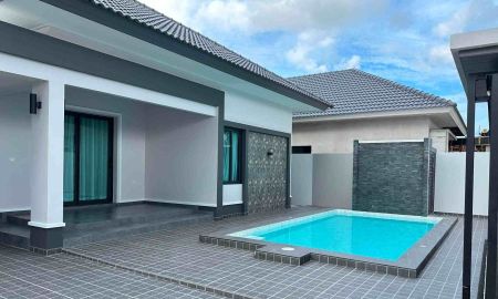 ขายบ้าน - ขายบ้านเดี่ยว Pool Villa 3 ห้องนอน 3 ห้องน้ำ พร้อมเข้าอยู่ โซนโป่ง