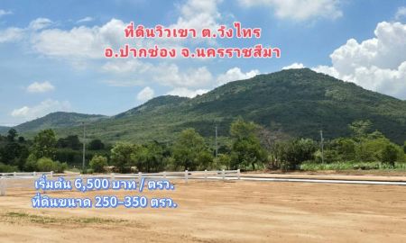 ขายที่ดิน - ที่ดินวิวเขา อ.ปากช่อง เหมาะสร้างบ้านพักตากอากาศ