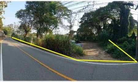 ขายที่ดิน - ขายที่ดินสันทราย 4 ไร่ แปลงมุม ติดถนน 2 ด้าน ใกล้ตัวเมืองเชียงใหม่ เหมาะลงทุน