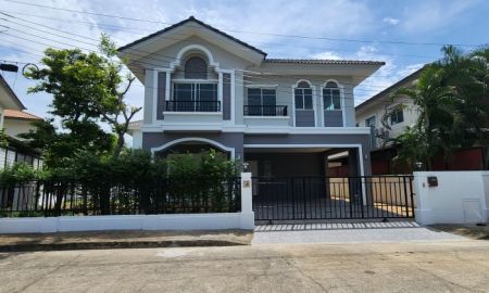 ให้เช่าบ้าน - เช่าบ้านเดี่ยว ภัสสร 19 วัชรพล 3 นอน 3 น้ำ 68 ตร.ว. หน้าบ้านติดสวน ใกล้ Big C สายไหม