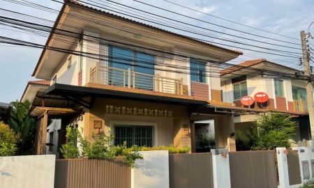 ให้เช่าบ้าน - ให้เช่าบ้านแฝดสไตล์บ้านเดี่ยว มัลดีฟส์ ปาล์ม บางนา-วงแหวน (กม.8) เลี้ยงสัตว์พันธุ์เล็กได้ ใกล้ Mega Bangna เพียง 10 นาที