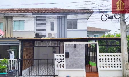 ขายทาวน์เฮาส์ - บ้านพฤกษา 85 หนามแดง-เทพารักษ์ หลังมุม รีโนเวทใหม่ ตกแต่งเฟอร์นิเจอร์ สวย พร้อมอยู่