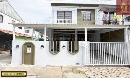 ขายทาวน์เฮาส์ - บ้านพฤกษา 58/1 ลาดกระบัง-สุวรรณภูมิ บ้านหลังมุมรีโนเวทใหม่