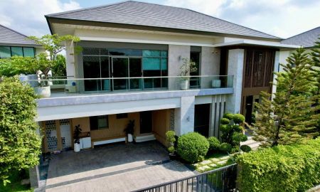 ขายบ้าน - ขายบ้านหรู 106.1 ตรว.ตกแต่งครบพร้อมเข้าอยู่ ใกล้สะพานพระนั่งเกล้า