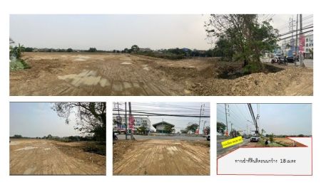 ขายที่ดิน - ขายที่ดินเปล่าถมแล้ว 14 ไร่ 301 ตร.ว. ซอยวัดลาดปลาดุก บางบัวทอง ทำเลดี เหมาะสำหรับการลงทุน ทำหมู่บ้านจัดสรร โกดัง และอื่นๆ