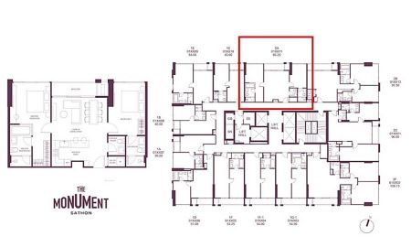 ขายคอนโด - เจ้าของขายเอง) The Monument Sathon 2-Bedroom ราคาดีที่สุดในโครงการ