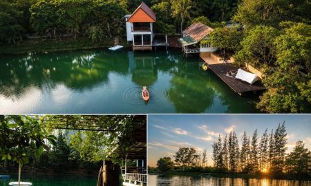 ขายที่ดิน - ขายที่ดินหายาก! 21 ไร่เศษ พร้อมสวนผลไม้ แหล่งน้ำธรรมชาติ และบ้าน 10 หลัง