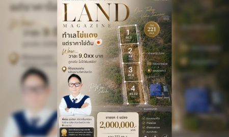 ขายที่ดิน - ขายที่ดินทำเลเมืองขอนแก่น หลังสนามกีฬาจังหวัด เข้าออกได้ 2 ทาง รวม 221 ตรว ราคา 2 ล้านบาท