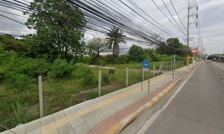 ขายที่ดิน - ขายที่ดินเปล่าแปลงใหญ่ ติดถนนเฉลิมพระเกียรติ ร.9 ใกล้ Airport Link ทับช้าง