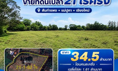 ขายที่ดิน - ขายที่ดินเปล่า 21-1-82 ไร่ (ต.แม่ปูคา อ.สันกำแพง จ.เชียงใหม่)