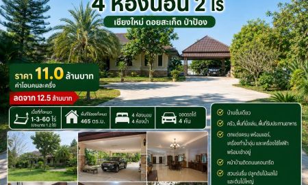 ขายบ้าน - ขายบ้านเดี่ยว ชั้นเดียว (นอกโครงการ) ต.ป่าป้อง อ.ดอยสะเก็ด จ.เชียงใหม่