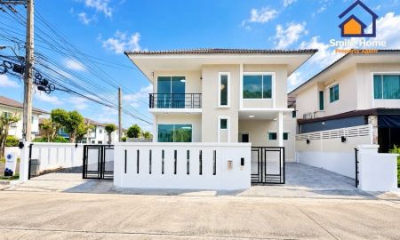 ขายบ้าน - ขายบ้านเดอะทรัสต์ แพรกษา สมุทรปราการ หลังริม รีโนเวทพร้อมเข้าอยู่