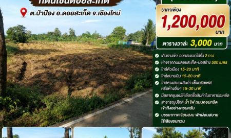 ขายที่ดิน - ขายที่ดิน 1ไร่ ต.ป่าป้อง อ.ดอยสะเก็ด จ.เชียงใหม่