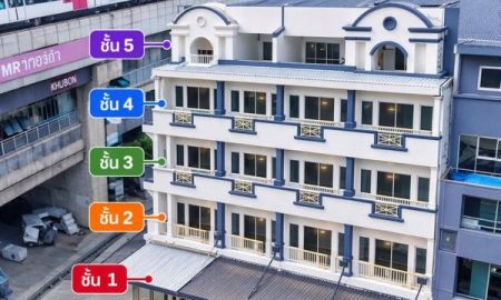 ให้เช่าอาคารพาณิชย์ / สำนักงาน - น้ำไม่ท่วม MRT รามอินทรา กม.9 789 ม. อาคารพาณิชย์ 3 คูหา 5 ชั้นพร้อมดาดฟ้า 10นอน 10น้ำ ใกล้ MRT คู้บอน 789 ม. แฟชั่นไอส์แลนด์