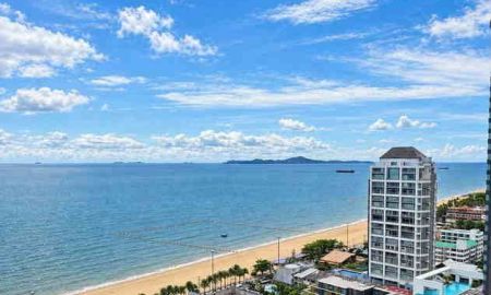 ขายคอนโด - ขาย Lumpini Park Beach Jomtien Renovate ใหม่ 1 ห้องนอน รีโนเวทใหม่ ชั้นสูง วิวทะเล