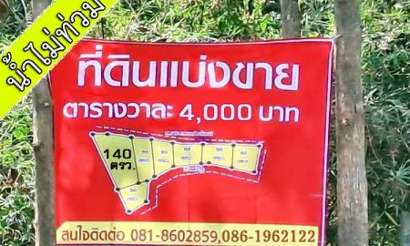 ขายที่ดิน - ที่ดินตำบลพิชัย หลัง รพ.ค่ายฯ เมืองลำปาง ทำเลสวย น้ำไม่ท่วม เพียง ต.ร.ว.ละ 4,000 บาท