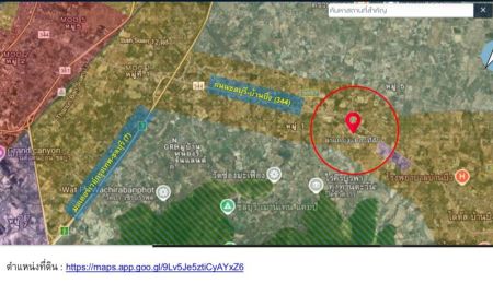 ขายที่ดิน - ขายที่ดิน เนื้อที่ 18-3-86 ไร่ ต.หนองซ้ำซาก อ.บ้านบึง จ.ชลบุรี เข้าซอยจากถนนชลบุรี-บ้านบึง (344) เพียง 250 เมตร