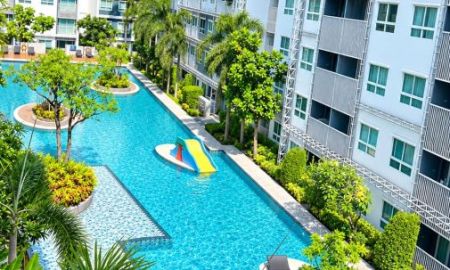 ขายคอนโด - ขาย The Trust Condo Hua Hin ชั้น 4 วิวสระ ทำเลดี ใกล้ทะเลเพียง 150 เมตร