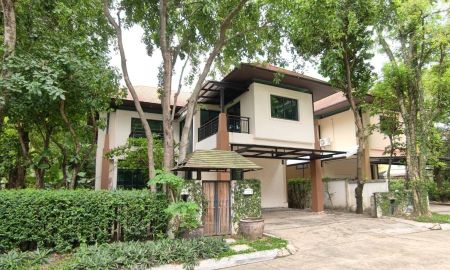ขายบ้าน - ขายบ้านเดี่ยว 2 ชั้น หมู่บ้านร่มไม้ชายคลอง ติดโรงเรียนรุ่งอรุณพุทธบูชา-พระราม2 เพียง 11.50 ลบ.