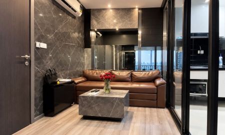 ขาย-ให้เช่าคอนโด - ขาย/ให้เช่า Condo The Base Park East ใกล้ BTS อ่อนนุช 30 ตร.ม 1 ห้องนอน 1 ห้องครัว เฟอร์นิเจอร์บิ้วท์อิน