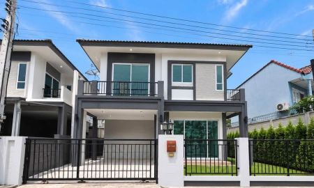 ขายบ้าน - ขายถูกบ้านเดี่ยว 2 ชั้น มบ.ภัสสร ไพรด์ ศรีนครินทร์ หนามแดงPassorn Pride Srinakharin Namdang ขนาด 44.2ตรว.3นอน 2น้ำบ้านเปล่า ใกล้ MEGA BANGNA