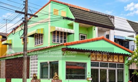 ขายทาวน์เฮาส์ - ขายทาวน์เฮ้าส์ 2 ชั้น 24 ตรว. หมู่บ้านมโนรมย์4 ซอยเลียบคลองสอง 19