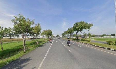 ขายที่ดิน - ขายที่ดินแปลงใหญ่ เลียบคลองส่งน้ำสุวรรณภูมิ ใกล้สนามบินสุวรรณภูมิ
