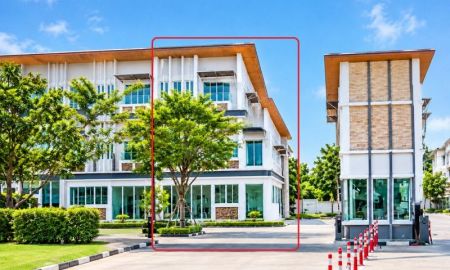 ให้เช่าทาวน์เฮาส์ - แอร์ 9ตัว หลัง กฟผ. พระราม7 Home Office 3ชั้น บางกรวย ใหญ่กว่าเดิม50% เซนทรัลปิ่นเกล้า 2.60กม. จรัญสนิทวงศ์ โฮมออฟฟิศ 7-8นอน 5-6น้ำ 31ตร.ว