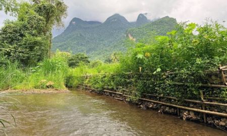 ขายที่ดิน - ขายที่ดินติดลำธารน้ำบ้านถ้ำเชียงดาวโฉนดพร้อมโอน