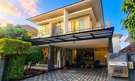 ขายบ้าน - ขายบ้านเดี่ยว รสิกา วิลล่าการ์เด้น 3 รัตนาธิเบศร์ 52 ตร.ว. 3 นอน 3 น้ำ พร้อมเฟอร์นิเจอร์ ราคา 4.85 ล้านบาท