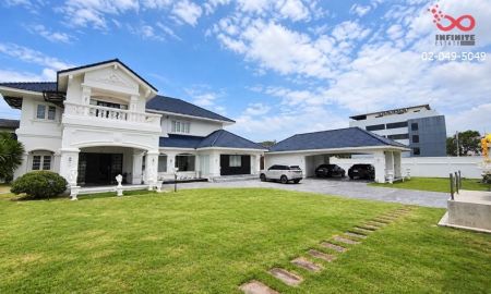 ขายบ้าน - ขายบ้านเดี่ยว 408 ตรว. ซอยวิภาวดี 60 หลังใหญ่ ไสตล์โคโลเนียล 480 ตรม. ใกล้ทางด่วน