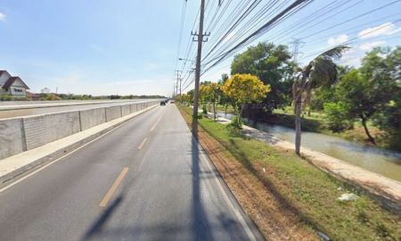 ขายที่ดิน - ขายที่ดินถนนเลียบคลองประปา นนทบุรี ใกล้รถไฟฟ้า MRT